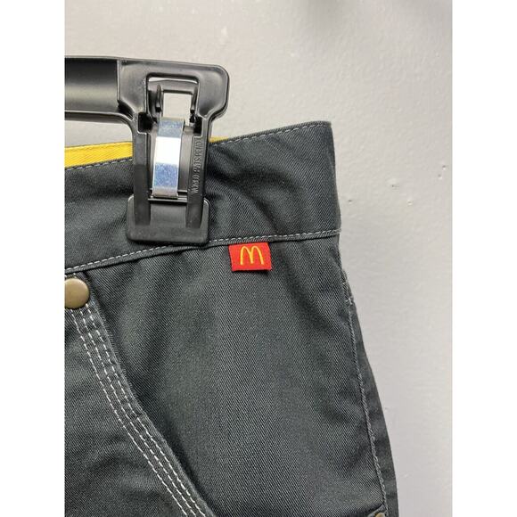 McDonalds Employee Work Uniform Black Pants Size 0/28 Timeless Elements - Picture 6 of 8